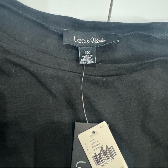 NWT Anthropologie Lea & Viola tulle/ ruffle sleeve top ❤️ - Picture 4 of 8